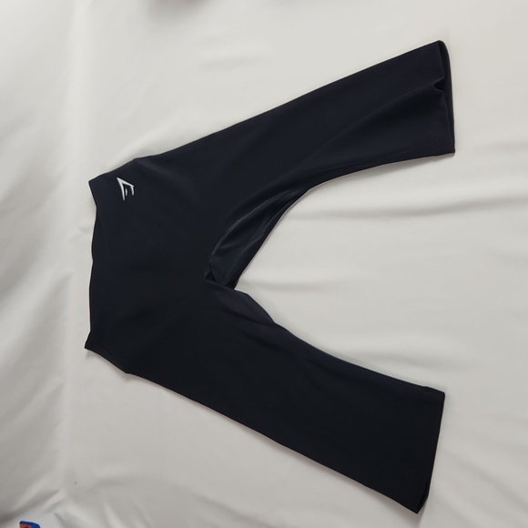 Ladies Gymshark High Waist Black Leggings - Picture 1 of 6